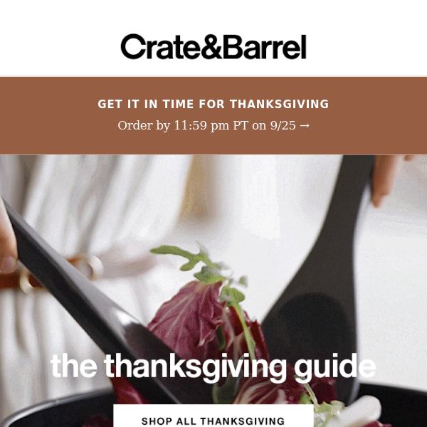 3 steps to get your home thanksgiving-ready →