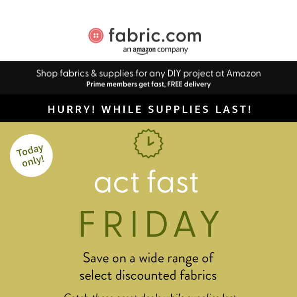 TODAY ONLY: These Act Fast Friday Deals won’t last…⌛