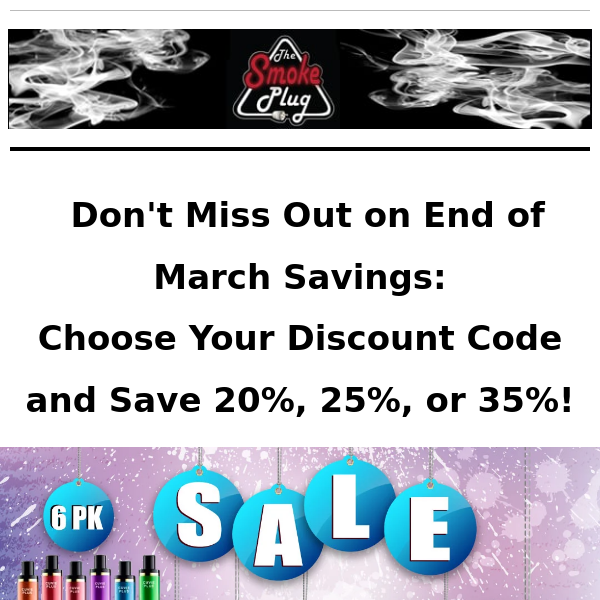 3 Discount Codes From 20% to 35% Off