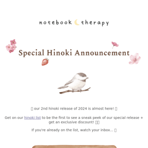 hinoki #08 is coming soon...