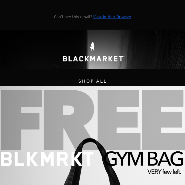 FREE bags are going...going...?