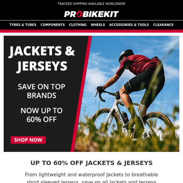 Jacket and Jersey Discounts