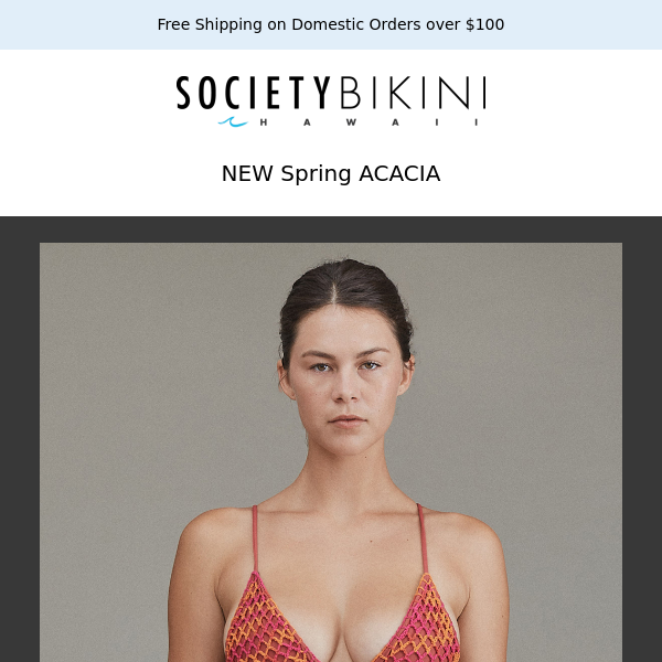 NEW ACACIA 🤩 get summer ready