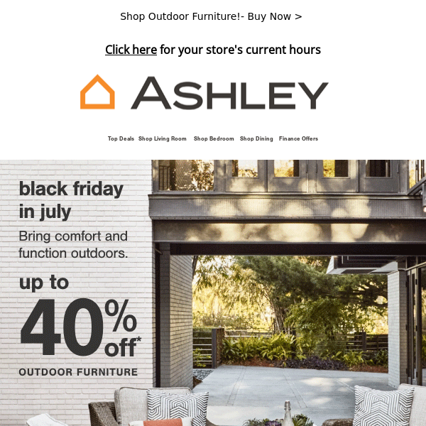 BUY NOW! Up to 40% off Outdoor
