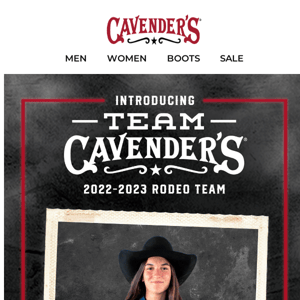 Introducing Team Cavender's 2022-2023 Rodeo Team