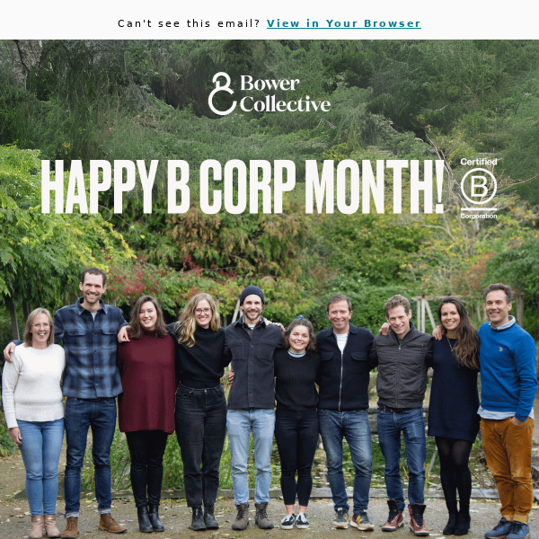 Happy B Corp Month 🌎