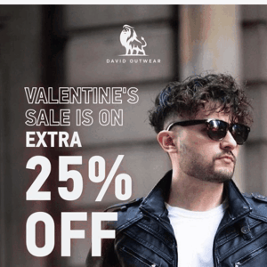 EXTRA 25% OFF | V-Day Sale Is ON 💥