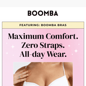 Find the perfect BOOMBA Bra for your wardrobe!