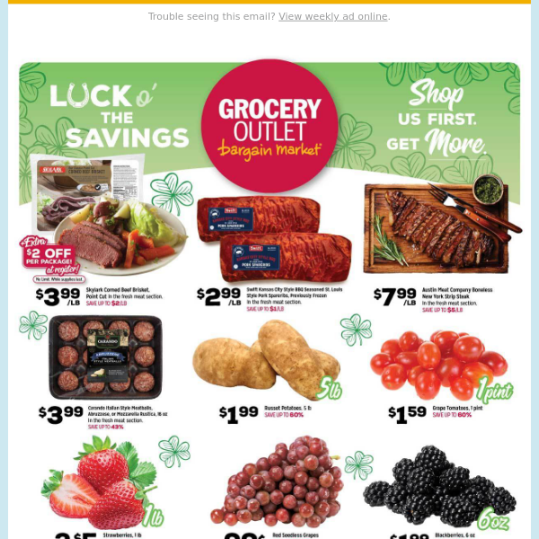 Grocery outlet deals ads