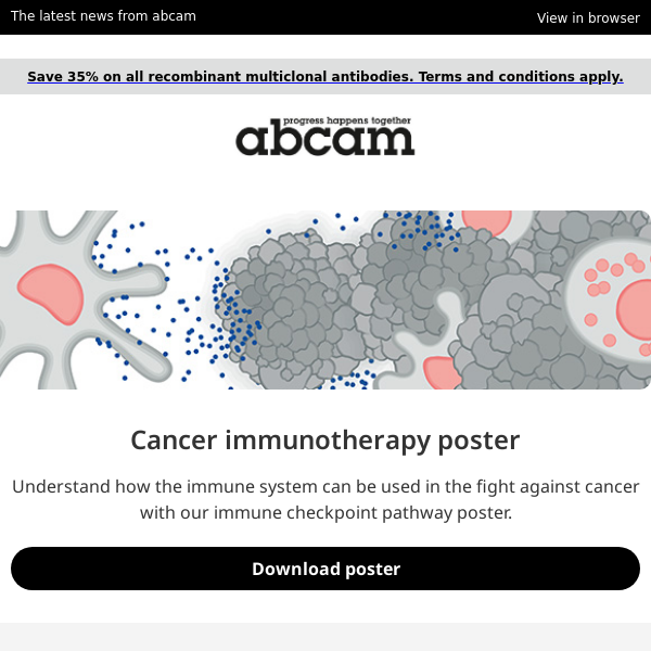 Immunotherapy, Wnt signaling, and our oncology webinar