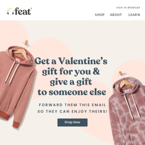 Get 22% Off: A Valentine’s gift for you…