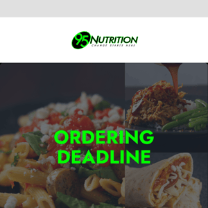 LAST CHANCE: Orders Due⏰🍴