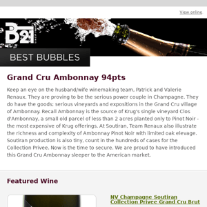 Grand Cru Ambonnay 94pts