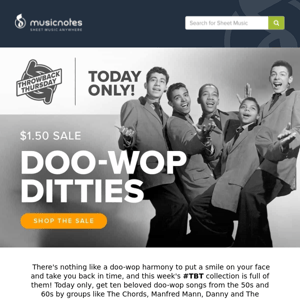 $1.50 Sale: Doo-Wop Ditties