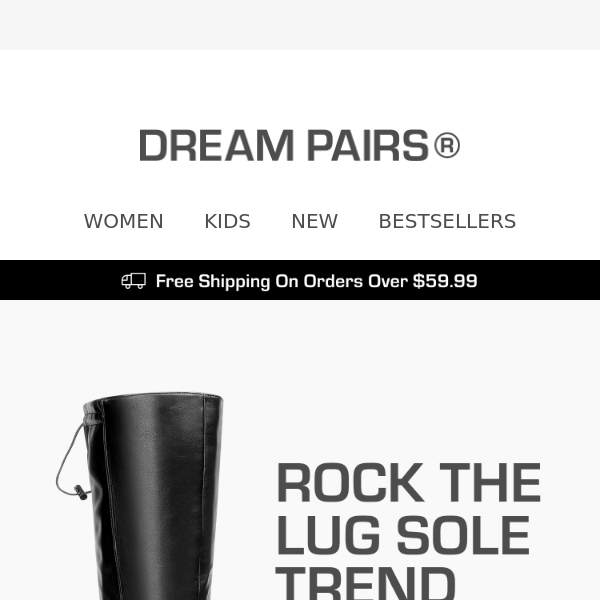 Discover the Latest Lug Sole Additions at Dream Pairs!