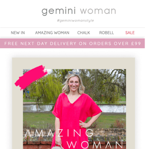 New Summer Amazing Woman brochure launch! ☀️