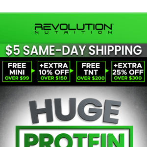 60% Off Bulk Protein! + Free Shaker on all orders!