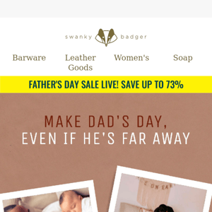 Up to 73% OFF Father's Day Gifts!