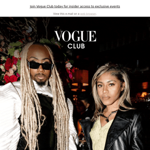 Don't miss our next Vogue Club event