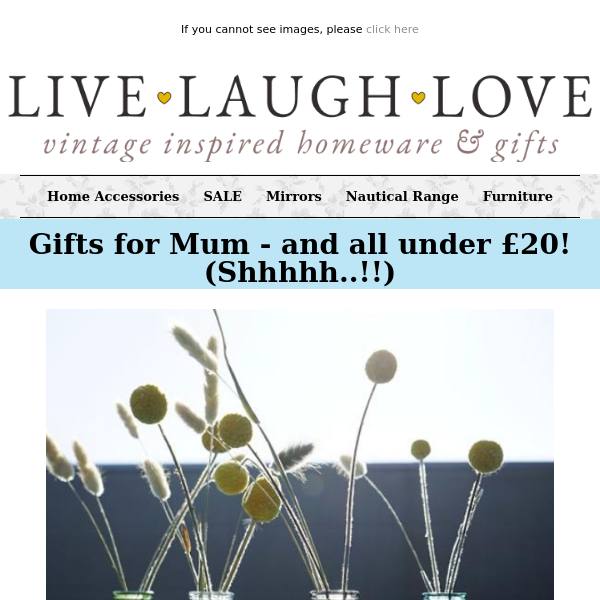 Gifts under £20 for Mum!  💝