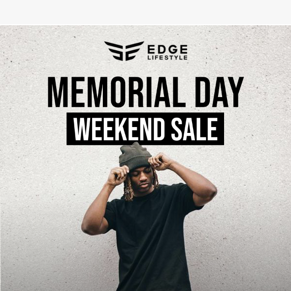 Memorial Day Sale Starts Today!