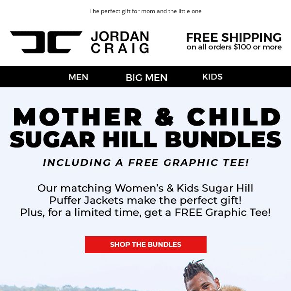 Get a FREE Graphic Tee With Our Mom & Child Sugar Hill Bundles