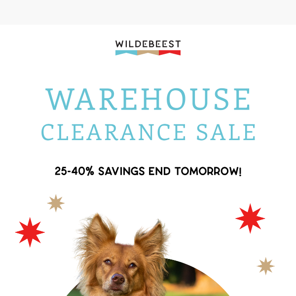 Last Call for Warehouse Clearance 🔔
