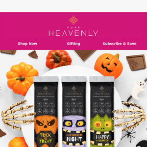 LAST CHANCE to order Halloween bars & win a year's supply! 👻