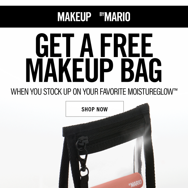 Limited time only! Get a FREE bag.