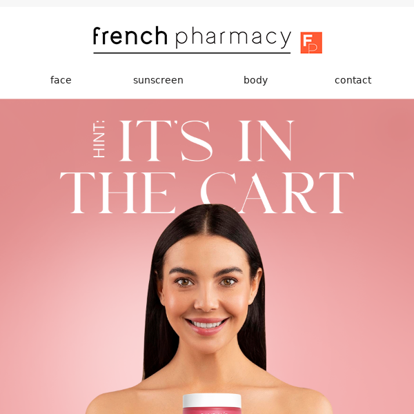 Hi French Pharmacy, you left something behind!