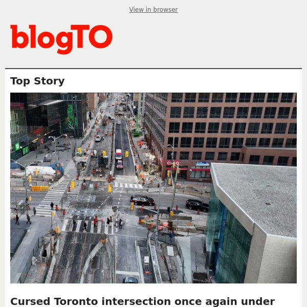 The latest from blogTO