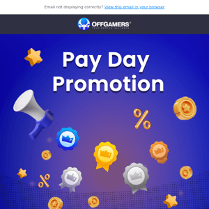 📢 OffGamers’ Pay Day Promotion