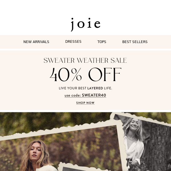 Joie's Winter Solstice + 40% Off Knit Edit