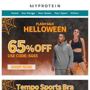 65% OFF GYM Clothings