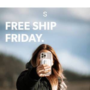Free Ship Friday is Back 🔥