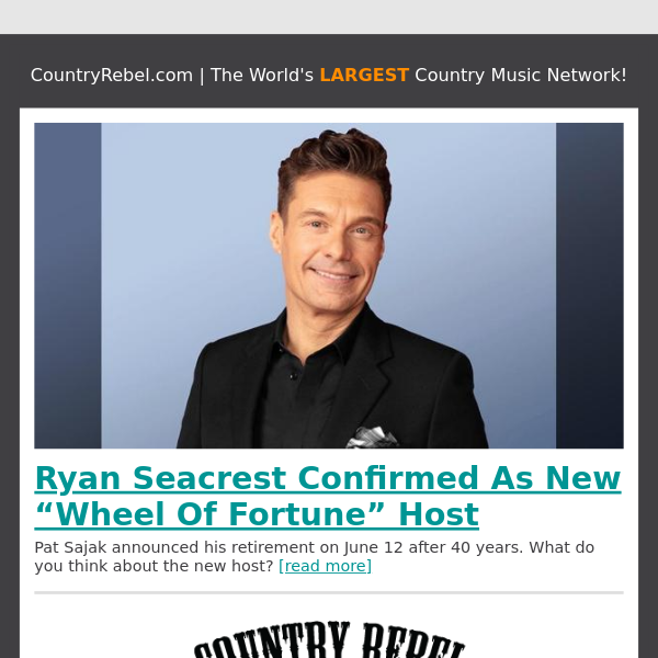 Ryan Seacrest Confirmed As New “Wheel Of Fortune” Host