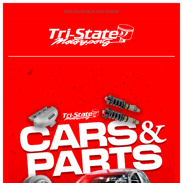 IN-STORE CARS & PARTS SALE STARTS TOMORROW NIGHT!