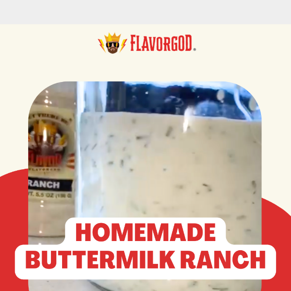 Ranch DIP: Easy, Quick & Healthy!