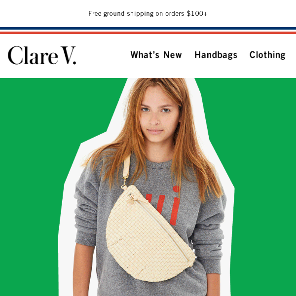 Clare V, Bags, Clare V Ciao Pouch Nwt