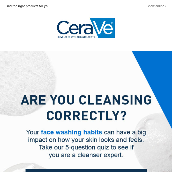 Test Your Cleanser Knowledge