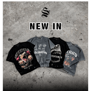 Sinners Attire, our new Graphic Tees are just what you're missing 💀