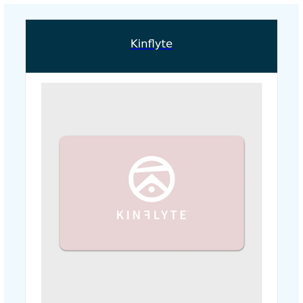 Hello Kinflyte - A small Gift From Kinflyte