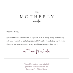 ✨7 ways to enjoy motherhood by being more present