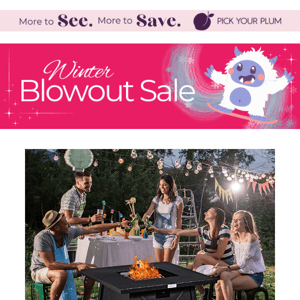 A Winter Blowout Sale? Snow, my!