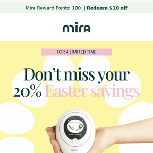 Tick tock…. time to save 20% ✨