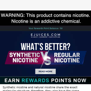 ICYMI: Synthetic Nicotine Vs. Regular Nicotine