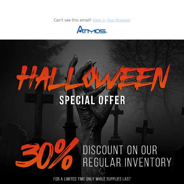 👻Nightmare-Worthy Deals at Atmosrx.