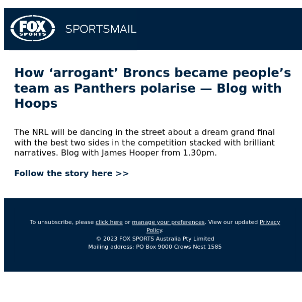 Hoops: How ‘arrogant’ Broncos became people’s team