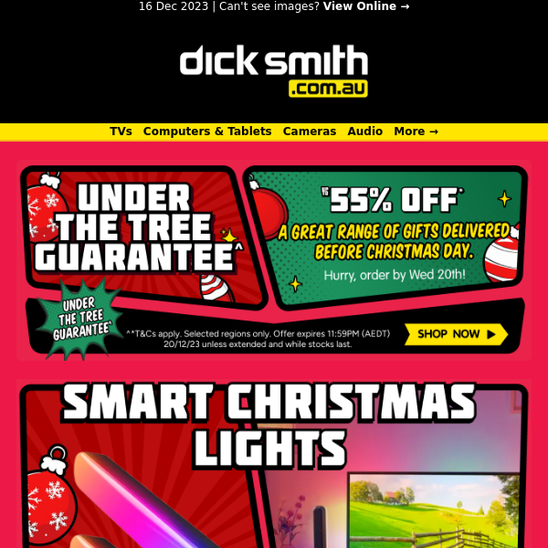 Dreaming of a Bright Christmas? Smart Ambient Light Bars for only $32.99 (Standard Retail Price $79.99)
