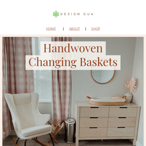 Perfect & Sturdy Changing Baskets